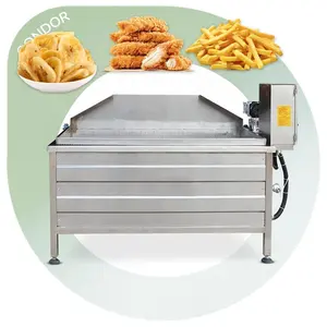 Freidora De Chifles Aceite 6 Industry Small Batch 150l Oil Water friggitrice a Gas Electric Fish Fry Machine