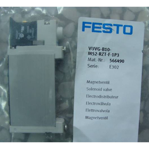 Válvula Solenoide de Aire Original VUVG-B10-M52-RZT-F-1P3 566490, Disponible en Stock - Product Image 1