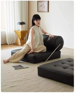 Wholesale Custom 2-Seater Furniture Comfortable Inflatable <b>Sofa</b> <b>Bed</b> Leisure Relax Living Room Lazy <b>Bed</b> Seat - Product Image 2
