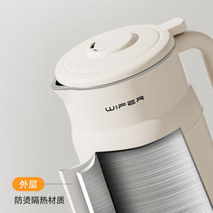 Mini machine à lait de soja 0,9-1,2 L, multifonctionnelle, boîtier en plastique, commande électronique, fonctionnement silencieux - Product Image 2