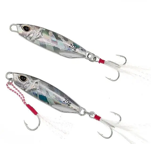 Esche da <span class=keywords><strong>Pesca</strong></span> 40g Fornitura all'Ingrosso per <span class=keywords><strong>Pesca</strong></span> in Mare dalla Barca Esca Artificiale Dura in Metallo Resistente per <span class=keywords><strong>Pesca</strong></span> al Bass Jigging - Product Image 5