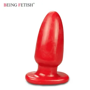 Red Boy-masajeador de próstata para hombres, Juguetes sexuales, gran tapón Anal