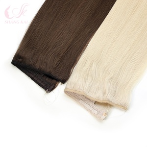 Prix de gros Cheveux raides soyeux Remy européens pour <span class=keywords><strong>extensions</strong></span> de cheveux <span class=keywords><strong>Halo</strong></span> en cheveux humains - Product Image 5