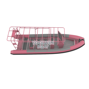 Yoolwin 28ft Imbarcazione RHIB <span class=keywords><strong>in</strong></span> Alluminio Rinforzato ad Alte Prestazioni per Lavori Commerciali Portuali - Product Image 2