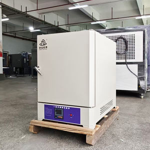 1200 1400 1600 laboratorio forno a muffola sottovuoto Gas inerte atmosfera per la sinterizzazione in ceramica ricottura trattamento termico laboratorio odontoiatrico - Product Image 2