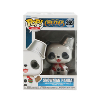 Figurine PVC de Noël Père Noël Panda, Statue de Collection, Thème Fantastique SF, Ornement de Bureau, Cadeau, Marque YBX, 14 ans+, En Stock