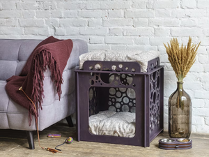 <strong>Cat</strong> <strong>House</strong> Indoor <strong>Cat</strong> Play <strong>House</strong> Wooden <strong>Cat</strong> <strong>House</strong> - Product Image 5