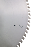 Lame de scie circulaire soudée haute fréquence PCD pour scie à table coulissante, coupe lisse de l'aluminium, logo personnalisé accepté