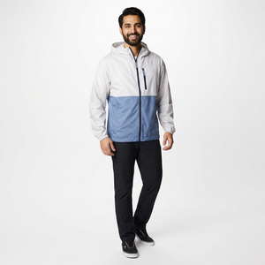 Nouvelle veste coupe-vent réfléchissante pliable 2026, veste coupe-vent personnalisée de style streetwear - Product Image 1