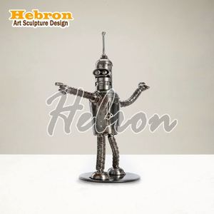 Mostrador de Recepción Metálico Industrial para Pequeños Negocios, con Diseño de Número de Llamada y Tema de Ángel, Impresión Digital para Locales de Barbacoa - Product Image 6