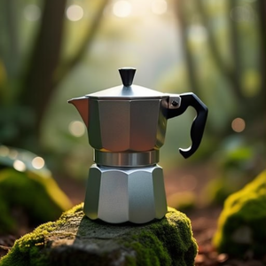 Caffettiera Alluminio 6 Tazze SOLIDEXPRESS induzione Nero fumo 1656VNEW - Product Image 3