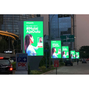 P5 Smart LED <strong>Display</strong> Screen Android Streetlight Pole Outdoor Advertising <strong>Intelligent</strong> <strong>Lamps</strong> <strong>Post</strong> 5mm for Shopping Malls OEM - Product Image 4