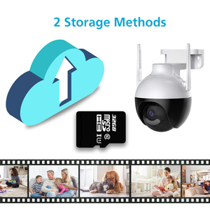 <span class=keywords><strong>Telecamera</strong></span> di Sicurezza Domestica WiFi Intelligente per Interni ed Esterni, Impermeabile, con Visione Notturna e Audio Bidirezionale - Product Image 6
