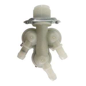 Válvula de Entrada de Plástico Eléctrica NBLT 5220FR2075V/33690290/5221ER1003M AC220V Compatible con Lavadoras de <span class=keywords><strong>Carga</strong></span> Superior Totalmente Automáticas <span class=keywords><strong>Whirlpool</strong></span> - Product Image 3