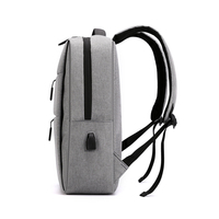 Nouveau Sac à Dos pour Ordinateur Portable Unisexe Homme avec Logo Personnalisé, Design Professionnel pour Étudiants, Voyage, USB et Usage Quotidien