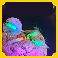 Crazy Charlie Fly Wet Fly Salzwasserfliegen Sinkender Streamer mit Flash-Tinsel und Kupferdraht für Bonefish-Köder, Seebarsch, Barsch