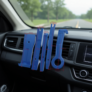 Juego de herramientas de 5 piezas para desmontar molduras de automóviles, para reparación de paneles interiores de automóviles - Product Image 2