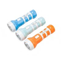Lampe de poche LED portable pour éclairage d'urgence en cas d'incendie, étanche à la poussière, protection contre les surcharges, lumière forte 3W, rechargeable