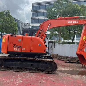 Used HITACHI ZX135US <b>Excavator</b> 13.5 Ton Hydraulic Crawler <b>Excavator</b> Construction <b>Machinery</b> - Product Image 5