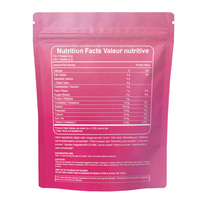 Poudre Hydratante Probiotique 15 Sachets Goût Fraise Hibiscus Complément Santé Intestinale Zéro Sucre Superaliments Logo Personnalisé