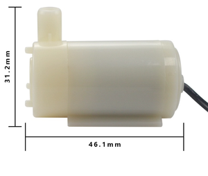 ปั๊มจุ่มในแนวนอนขนาดเล็กน้ำพุ DC3W แนวตั้งขนาดเล็ก4.5V, 5V, 6V ใช้ได้ปั๊มน้ำขนาดเล็ก DC 3V - Product Image 1