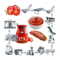 Prix usine Tomate Mangue Pâte Purée Pulpe Jus Sauce Ketchup Confiture Machine Ligne de production
