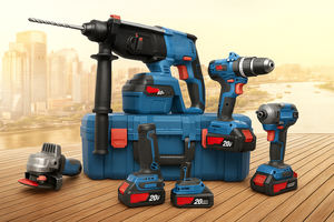 DongCheng DCZ02-28 <span class=keywords><strong>H2K</strong></span> DIY Perceuse à percussion rotative sans fil sans balais rechargeable Outil électrique nu industriel - Product Image 4