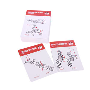 Cartes de jeu personnalisées pour le yoga, cartes de sport, cartes de pose, cartes de guide, cartes de jeu en gros - Product Image 6
