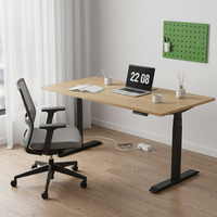 Bureau de direction de luxe à hauteur réglable Système de levage OEM personnalisé Design moderne pour hôtel, hôpital ou bureau d'affaires
