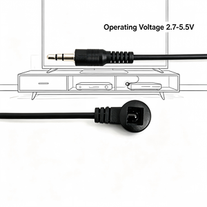 IFA01 Câble émetteur-récepteur IR 38kHz de haute qualité pour décodeur TV, mobile, satellite, en PVC et cuivre nu, disponible en stock - Product Image 4