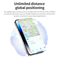 Portefeuille Magnétique en Cuir à Vente Chaude avec Fonction Support et Traqueur GPS Localisateur de Cartes d'Identité pour iPhone Compatible Magsafe