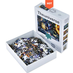 Carta artistica posteriore in sughero con stampa di personalizzazione del <span class=keywords><strong>Puzzle</strong></span> 1000 con cornice per bambini lettere principessa drago <span class=keywords><strong>Puzzle</strong></span> personalizzati - Product Image 5