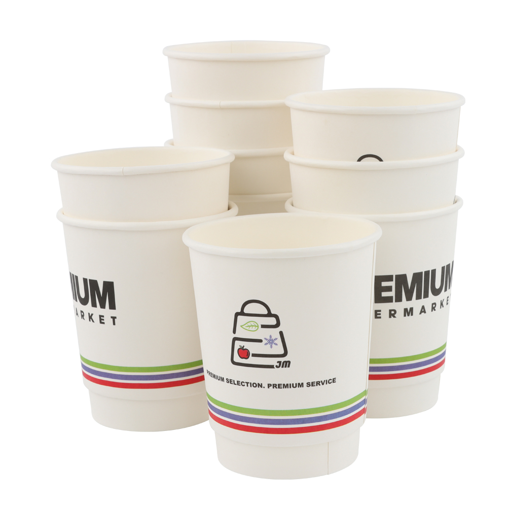 vasos desechable eco friendly disposable compostab customize paper coffee cups for hot drinksPopular