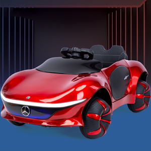 Coches de juguete eléctricos para niños de dos motores alimentados por batería de 12V para bebés al por mayor, coches de juguete con control remoto para niños - Product Image 1