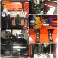 Machine de soufflage manuelle à faible consommation d'énergie pour le recyclage des PET, machine de moulage par étirage-soufflage semi-automatique pour l'industrie de l'eau minérale