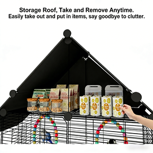 Fabrieksgroothandelsprijs Topkwaliteit Grote Parkietkooi voor Meerdere Vogels Metaaldraad Ruim Binnengebruik Grote Vogelkooien - Product Image 3