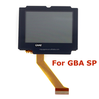 Écran plus lumineux pour Game Boy Advance SP AGS001 écran LCD AGS-001 écran frontal pour GBA SP