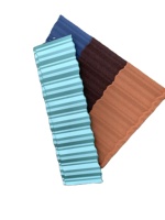 Feuilles de toiture imperméables durables de haute qualité Tuiles métalliques revêtues de pierre modernes pour les maisons