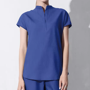 Conjuntos <span class=keywords><strong>de</strong></span> Uniforme Quirúrgico <span class=keywords><strong>de</strong></span> Alta Gama para Mujer Enfermera <span class=keywords><strong>de</strong></span> Quirófano Dental Bata Quirúrgica Elástica con Ropa <span class=keywords><strong>de</strong></span> Cepillado Uniformes <span class=keywords><strong>de</strong></span> Hospital Tejidos - Product Image 4