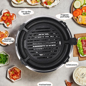 Estufa de barbacoa de cocina de acero inoxidable comercial de alta calidad, resistente a la corrosión, inferior humo, parrilla de carbón para barbacoa - Product Image 2