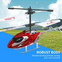 Hélicoptère RC 2.5CH, avion télécommandé, jouet pour enfants, résistant aux collisions, en alliage, avion sans fil avec lumière LED