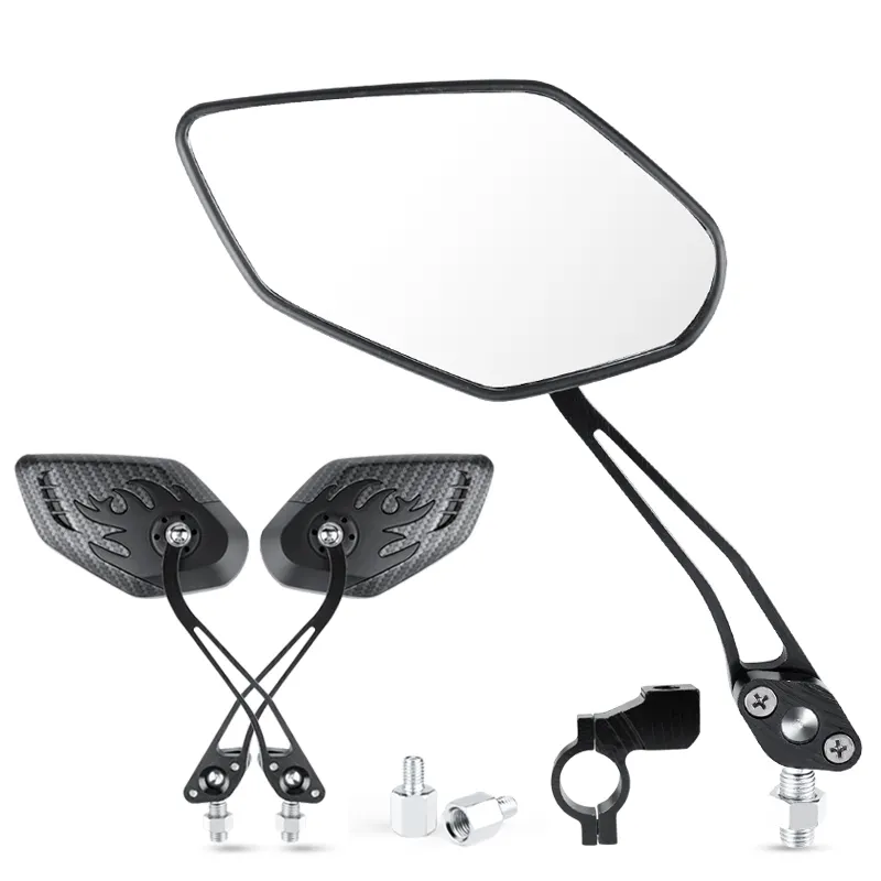 Universal Bicycle Side Mirror Cycling Rear View Mirror Bike Side Mirror For Motorbike and Bicycle