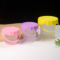 Envase de Yogur PP5 al por Mayor, Tapa en Espiral, Asa, Reutilizable, Apto para Microondas y Congelador, Envase para Smoothies