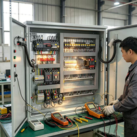 Armoire de commande ATS personnalisée Fuken IP55 pour usage industriel et transmission d'énergie électrique, variateur de fréquence (VFD) pour pompe à eau à vitesse réglable