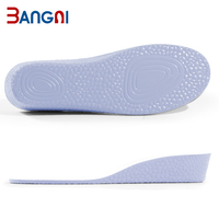 Inserts de chaussures de levage de talon, semelle intérieure pour hommes