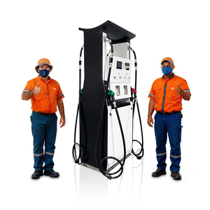 Bicos Duplos para Combustível Diesel e Gasolina, Quatro Produtos, Bomba Tokheim e Medidor de Fluxo, Dispensador de Combustível Tipo Tatsuno - Product Image 3