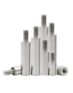 304 Stainless Steel M2/M2.5/M3/M4/M5 Factory Customised single head Standoff Insert Stud Screws Pcb Spacers Standoffs Bolts