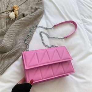 I-0361 New Fashion Women's Eco-Friendly Handbag Candy Pattern Zipper Closure Summer Spring Crossbody Shoulder <b>Bag</b> Square <b>Bags</b> - Product Image 4