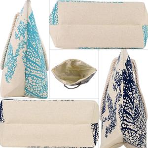 Bolso de <span class=keywords><strong>Playa</strong></span> Mediano de Lona de Algodón con Logotipo Personalizado de Alta Calidad Marca XYX, Bolso de Hombro para Mujer con Cremallera, Venta al Por Mayor - Product Image 6