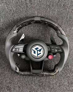 <span class=keywords><strong>Volante</strong></span> de Fibra de Carbono Forjado para Audi RS4 A4 B8.5 TT 8J A4 B6 4F S8 D4 S4 B8.B9 RS3 8V A6 C6 4F TT <span class=keywords><strong>MK1</strong></span> - Product Image 2